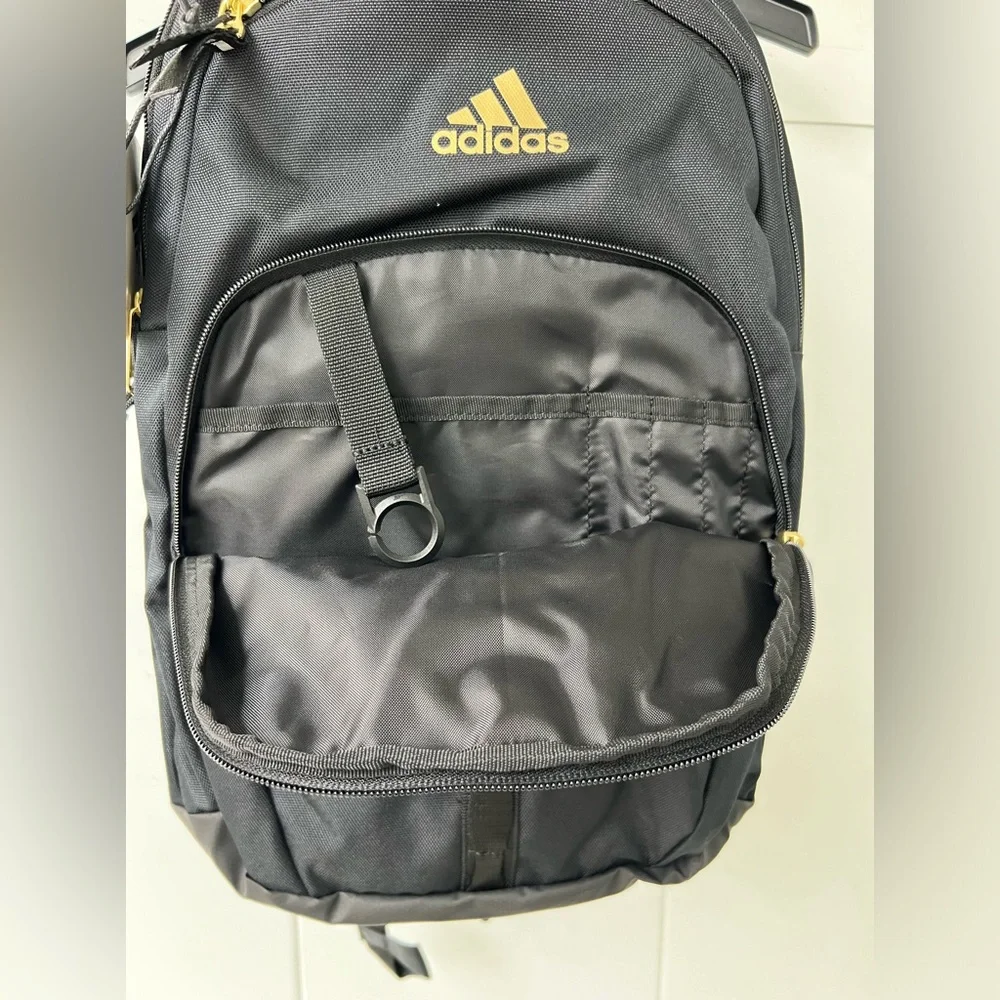 adidas Prime 7 Extra Large Black / Gold Backpack - Picture 7 of 12